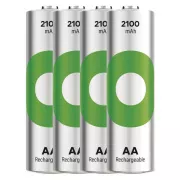 GP Baterija za ponovno polnjenje. ReCyko 2100 AA (HR6) - 4 kosi