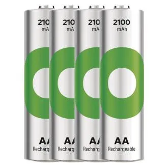 GP Baterija za ponovno polnjenje. ReCyko 2100 AA (HR6) - 4 kosi GP Baterija za ponovno polnjenje. ReCyko 2100 AA (HR6) - 4 kosi