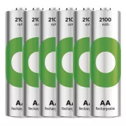 GP Baterija za ponovno polnjenje. ReCyko 2100 AA (HR6) - 6 kosov