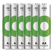 GP Baterija za ponovno polnjenje. ReCyko 2100 AA (HR6) - 6 kosov