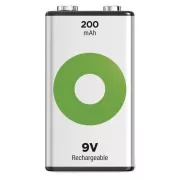 GP Baterija za ponovno polnjenje. ReCyko 200 (9V) - 1 kos