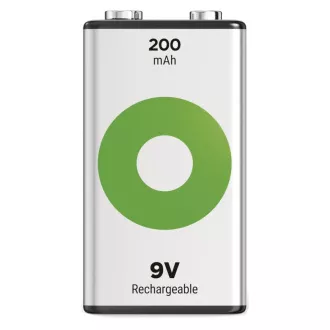 GP Baterija za ponovno polnjenje. ReCyko 200 (9V) - 1 kos