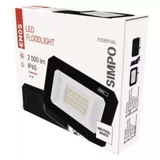 EMOS LED REFLEKTOR SIMPO 20W, 2000Lm, 4000K EMOS LED REFLEKTOR SIMPO 20W, 2000Lm, 4000K