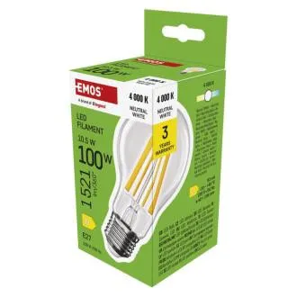 EMOS LED FLM A60 10,5W(100W) 1521lm E27 NW EMOS LED FLM A60 10,5W(100W) 1521lm E27 NW