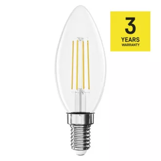 EMOS LED sveča 3,4W(40W) 470lm E14 WW