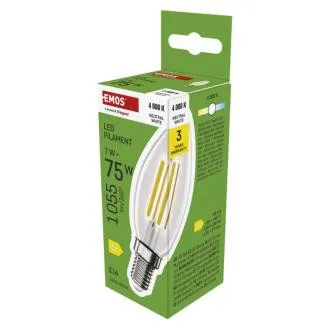 EMOS LED sveča 7W(75W) 1055lm E14 NW EMOS LED sveča 7W(75W) 1055lm E14 NW