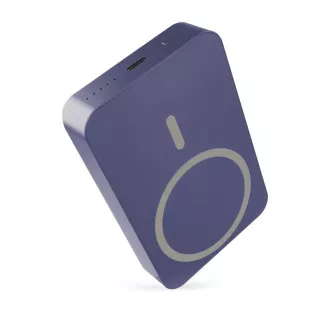 EMOS POWERBANK WI 1046, brezžično polnjenje 20 W, 10.000 mAh, MODRA, 1xUSB-C