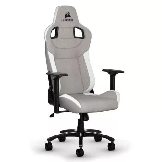 CORSAIR gaming stol T3 Rush sivo/bela CORSAIR gaming stol T3 Rush sivo/bela
