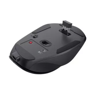 Trust Fyda Večnamenska brezžična miška/Office/Optical/Right-handed/2 400 DPI/USB BT/Black