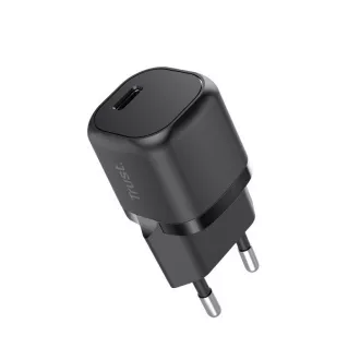 TRUST MAXO 20W POLNILEC USB-C ČRNE BARVE