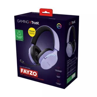 Trust Gaming GXT 491P Fayzo/7.1/Jack/Wire/BT-USB/Wireless/Purple