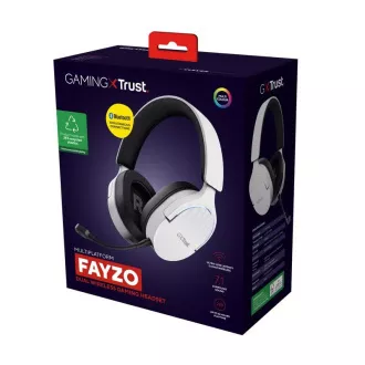 Trust Gaming GXT 491W Fayzo/7.1/Jack/Wire/BT-USB/Wireless/White