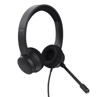 Trust HS-260/Stereo/USB/Wire/Black