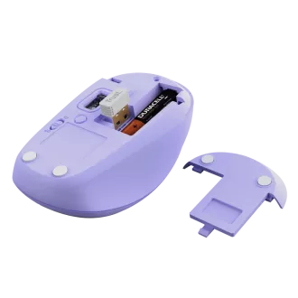 TRUST Yvi  Multi-Device/Office/Optical/1 600 DPI/USB BT/Purple