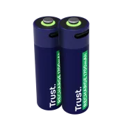 BATERIJE TRUST USB-C ZA PONOVNO POLNJENJE 2P - AA