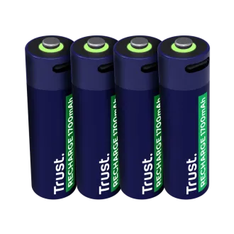 BATERIJE TRUST USB-C ZA POLNJENJE 4P - AA BATERIJE TRUST USB-C ZA POLNJENJE 4P - AA