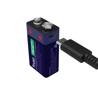 BATERIJA ZA POLNJENJE TRUST USB-C - 9 V BATERIJA ZA POLNJENJE TRUST USB-C - 9 V