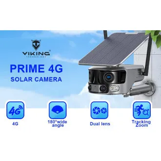 Sončna kamera Viking PRIME-4G/18000mAh/barvni nočni vid/IP66/aplikacija/Android/iOS Sončna kamera Viking PRIME-4G/18000mAh/barvni nočni vid/IP66/aplikacija/Android/iOS