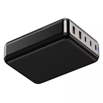 Viking USB GaN polnilec 200W PD PRO/omrežni adapter/izhod: 3xUSB-C,2xUSB-A/hitro polnjenje/