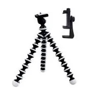 Potovalni stativ VIKING Tripod 4D/dolžina 25,5 cm/prilagodljiva, trpežna guma/največja obremenitev 2 kg/utesnjevalni vijak 1/4"