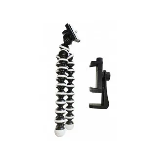 Potovalni stativ VIKING Tripod 4D/dolžina 25,5 cm/prilagodljiva, trpežna guma/največja obremenitev 2 kg/utesnjevalni vijak 1/4" Potovalni stativ VIKING Tripod 4D/dolžina 25,5 cm/prilagodljiva, trpežna guma/največja obremenitev 2 kg/utesnjevalni vijak 1/4"