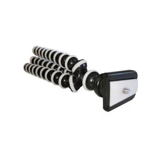 Potovalni stativ VIKING Tripod 4D/dolžina 25,5 cm/prilagodljiva, trpežna guma/največja obremenitev 2 kg/utesnjevalni vijak 1/4" Potovalni stativ VIKING Tripod 4D/dolžina 25,5 cm/prilagodljiva, trpežna guma/največja obremenitev 2 kg/utesnjevalni vijak 1/4"