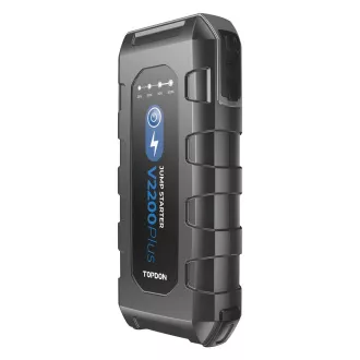 TOPDON V2200Plus/16000mAh/max izhodni tok 2200A/2xUSB-A/USB-C/DC Jack/tester akumulatorjev