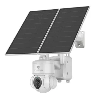 Sončna HD kamera Viking HDs03 4G/20000mAh/nočni vid/IP66/aplikacija/obvestilo/bela