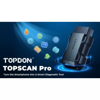 TOPDON diagnostična naprava TopScan Pro/OBD 2 funkciji/13 posebnih funkcij/Android/iOS/aplikacije