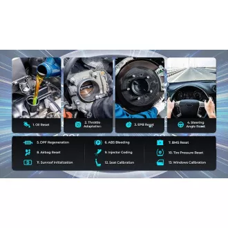TOPDON diagnostična naprava TopScan Pro/OBD 2 funkciji/13 posebnih funkcij/Android/iOS/aplikacije