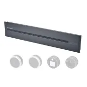 Vtičnica - vgradna Viking LZ40G/230V,50Hz/40cm dolžine/siva/do 5 modulov/IP20/aluminijasta/vgradna