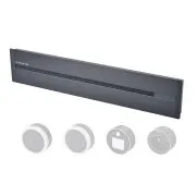 Vtičnica - vgradna Viking LZ40G/230V,50Hz/40cm dolžine/siva/do 5 modulov/IP20/aluminijasta/vgradna