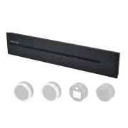 Vtičnica - vgradna Viking LZ60B/230V,50Hz/60cm dolžine/črna/do 7 modulov/IP20/aluminij/izvedena