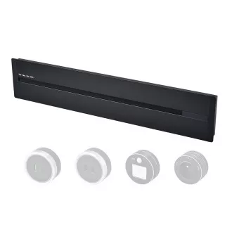 Vtičnica - vgradna Viking LZ60B/230V,50Hz/60cm dolžine/črna/do 7 modulov/IP20/aluminij/izvedena