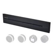 Vtičnica Viking LZ40B/230V,50Hz/40cm dolžine/črna/do 5 modulov/IP20/aluminij/izvedba