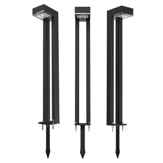 Zunanja sončna LED luč Viking SR07 - 2 kosa/1000 lm/IP54/2 načina/topla bela
