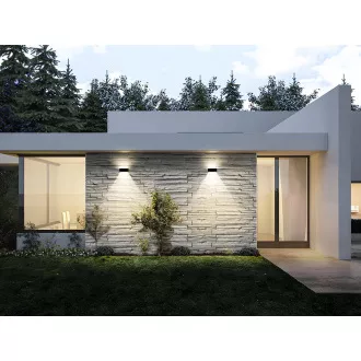Zunanja sončna LED luč Viking SR31/700 lm/IP44/4 načini/dnevno bela