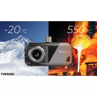TOPDON termalna infrardeča kamera TS001/256x192/Windows/Android/vidno polje 13°x10°/USB-C/ TOPDON termalna infrardeča kamera TS001/256x192/Windows/Android/vidno polje 13°x10°/USB-C/