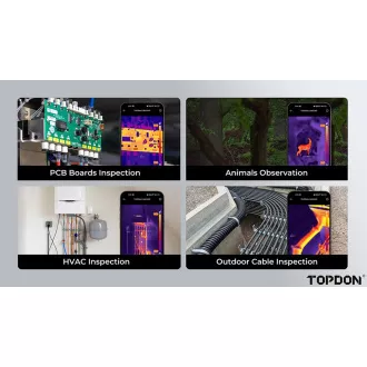 TOPDON termalna infrardeča kamera TS001/256x192/Windows/Android/vidno polje 13°x10°/USB-C/ TOPDON termalna infrardeča kamera TS001/256x192/Windows/Android/vidno polje 13°x10°/USB-C/