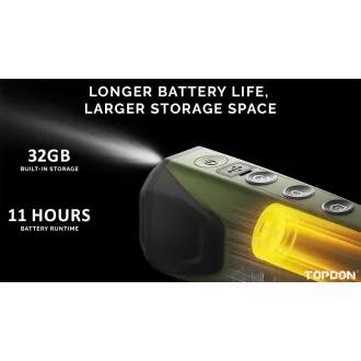 TOPDON termovizijski monokular TS004/območje 410m/OLED 1024x768/5000mAh/50Hz/IP67