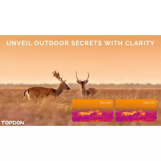 TOPDON termovizijski monokular TS004/območje 410m/OLED 1024x768/5000mAh/50Hz/IP67
