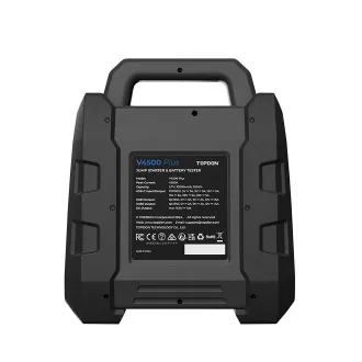 TOPDON zaganjalnik in tester avtomobilskih akumulatorjev V4500Plus/32000mAh(120Wh)/max. izhodni tok 4500A//IP65