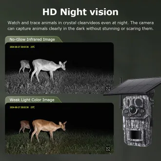 Sončna kamera Viking HDs05 4G/2304x1296/PIR zaznavanje/senzor gibanja/7800mAh