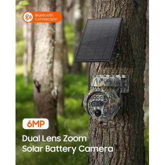 Sončna kamera Viking HDs04 4G siva/2304x1296/PIR zaznavanje/senzor gibanja/7800mAh