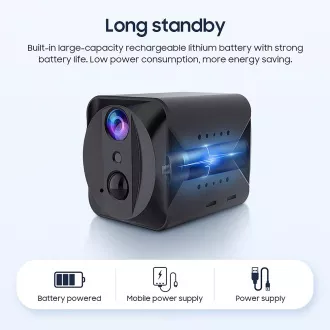 Mini kamera Viking S309 Wifi/1080P/nočni vid/senzor gibanja/2500mAh/mobilna aplikacija