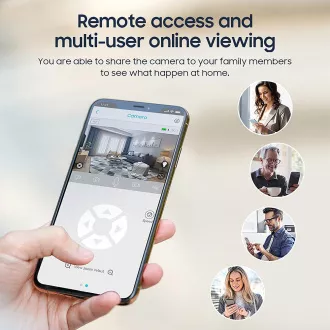 Mini kamera Viking S309 Wifi/1080P/nočni vid/senzor gibanja/2500mAh/mobilna aplikacija