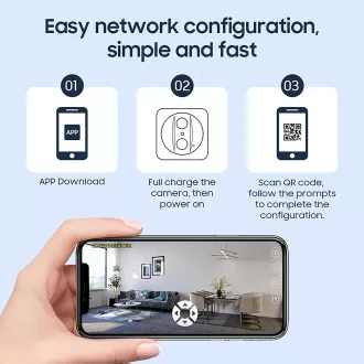 Mini kamera Viking S309 Wifi/1080P/nočni vid/senzor gibanja/2500mAh/mobilna aplikacija