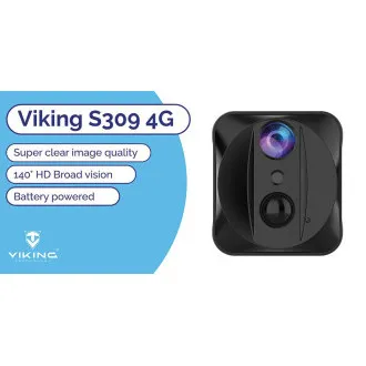 Viking S309 4G/1080P mini kamera/nočni vid/senzor gibanja/2500mAh/mobilna aplikacija Viking S309 4G/1080P mini kamera/nočni vid/senzor gibanja/2500mAh/mobilna aplikacija