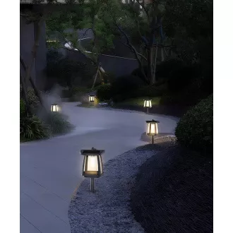 Zunanja sončna LED luč Viking SR10L/350lm / sončna energija / 4000K (bela dnevna svetloba)/ 4 načini