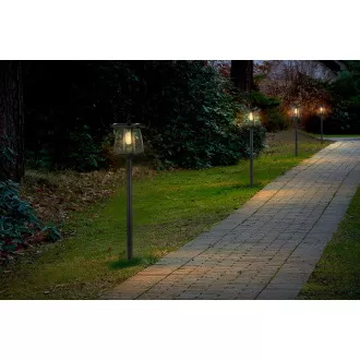 Zunanja sončna LED luč Viking SR10L/350lm / sončna energija / 4000K (bela dnevna svetloba)/ 4 načini
